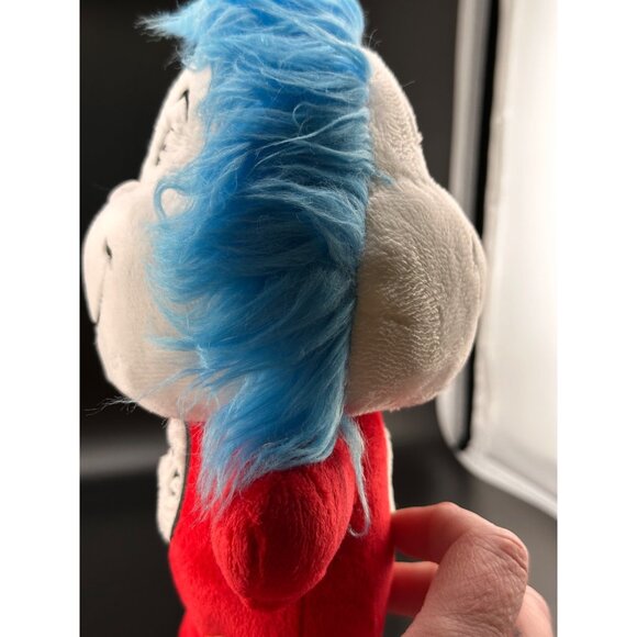 Plush Aurora 2021 Reversible Thing 1 2 Dr. Seuss Cat in Hat 9” Stuffed Animal - Picture 12 of 13